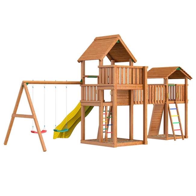 Деревянная площадка Jungle Palace Делюкс JВ5