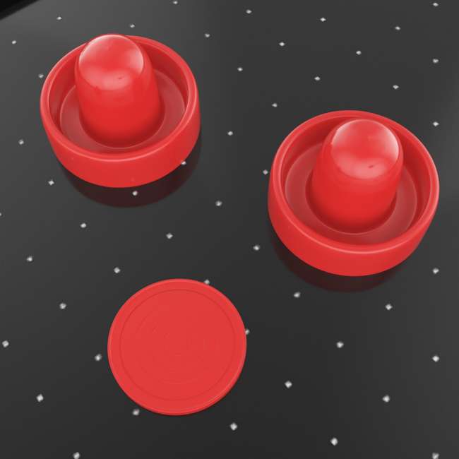 Игровой стол UNIX Line Аэрохоккей (142х64 cм) Black Игровой стол UNIX Line Аэрохоккей (142х64 cм) Black