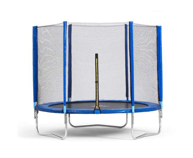 Батут с сеткой DFC Trampoline Fitness 16 ft blue