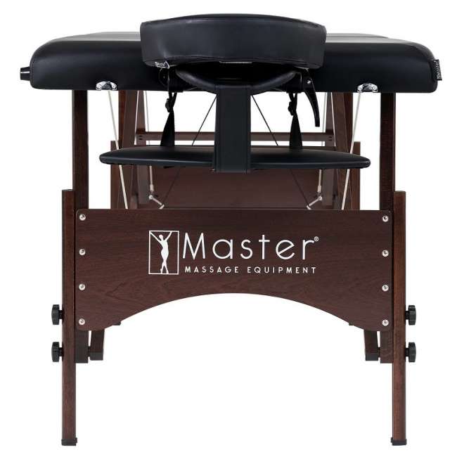 Массажный стол складной Master Argo black
