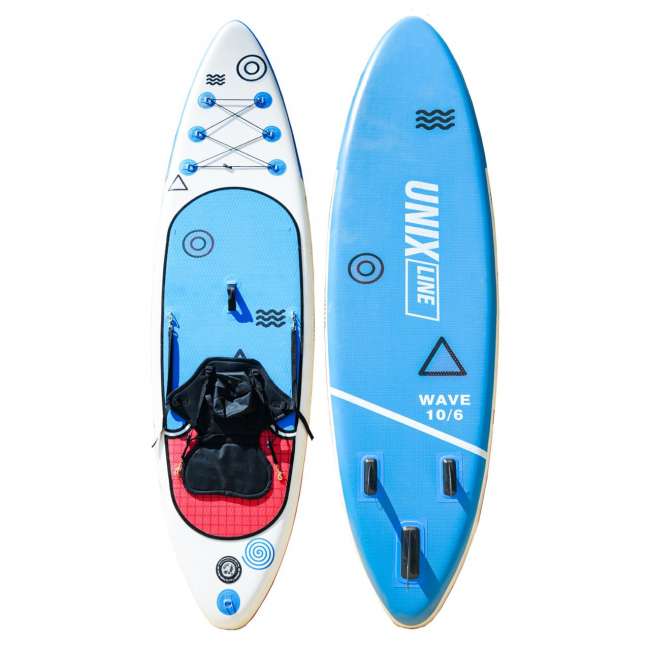 SUP-борд UNIX Line Deep Sea (320 cm) + сиденье SUP-борд UNIX Line Deep Sea (320 cm) + сиденье