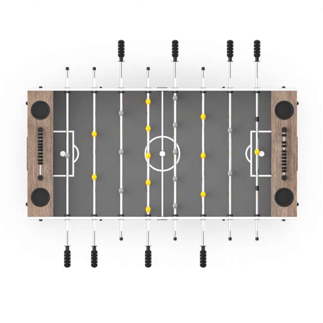 Игровой стол Футбол - Кикер UNIX Line Grey Wood (125х61 см)