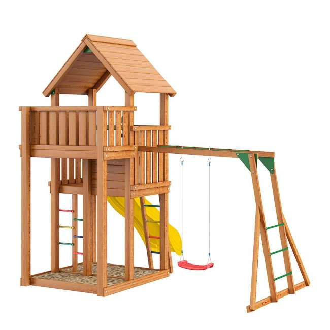 Детский деревянный городок Jungle Palace JP5 Детский деревянный городок Jungle Palace JP5