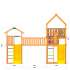 Деревянный игровой городок Jungle Palace Делюкс JВ6