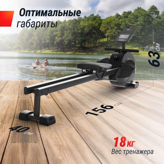Гребной тренажер UNIX Fit Techno Rower 360 Гребной тренажер UNIX Fit Techno Rower 360