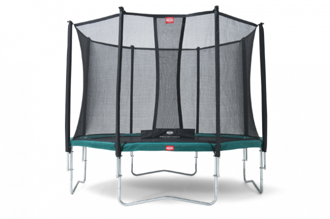Батут Berg Favorit 430 + защитная сеть Safetynet Comfort (комплект) Батут Berg Favorit 430 + защитная сеть Safetynet Comfort (комплект)