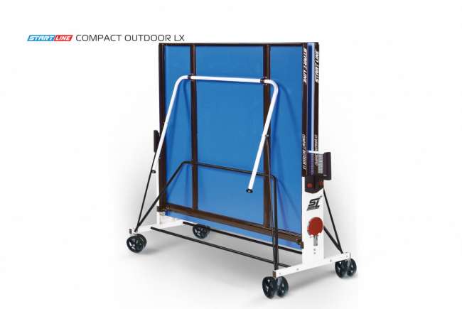 Всепогодный теннисный стол Start line Compact Outdoor-2 LX BLUE
