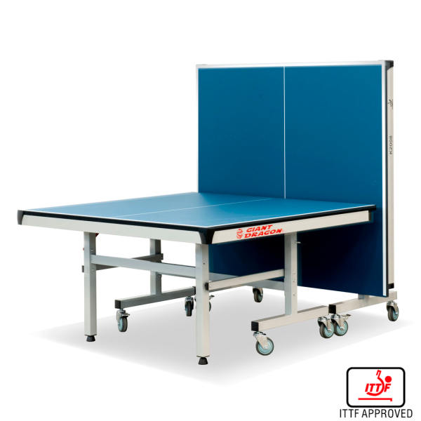 Теннисный стол профессиональный Giant Dragon K-2008 ITTF Indoor с сеткой складной для помещений Теннисный стол профессиональный Giant Dragon K-2008 ITTF Indoor с сеткой складной для помещений