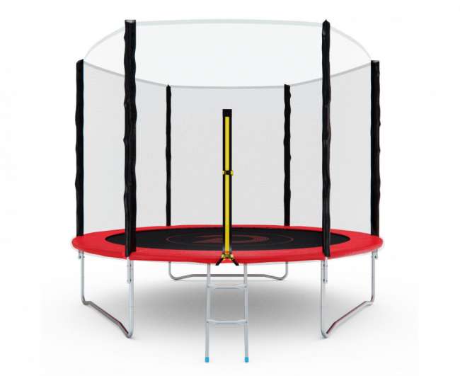 Батут с сеткой DFC PELPO 10ft с лестницей RED Батут с сеткой DFC PELPO 10ft с лестницей RED