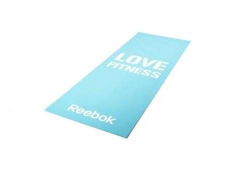 Тренировочный коврик (мат) для фитнеса тонкий Reebok Love
