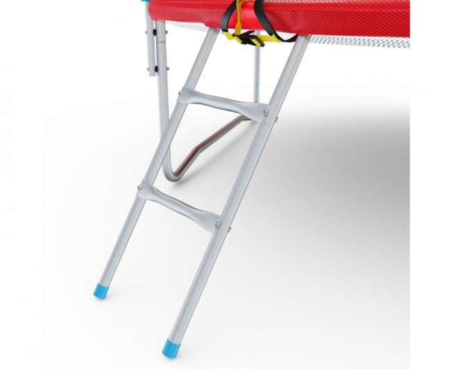 Батут с сеткой DFC PELPO 8 ft с лестницей RED Батут с сеткой DFC PELPO 8 ft с лестницей RED