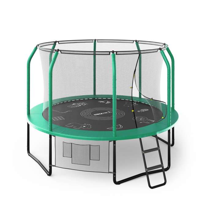 Батут UNIX Line SUPREME GAME 10 ft green Батут UNIX Line SUPREME GAME 10 ft green
