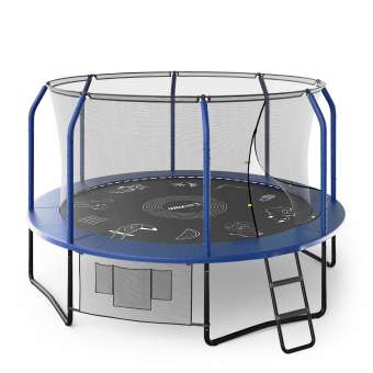 Батут UNIX Line SUPREME GAME 12 ft blue