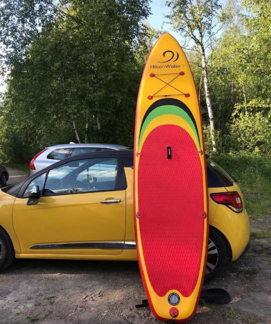 SUP-борд HIKEN WATER Yellow 11'6 SUP-борд HIKEN WATER Yellow 11'6