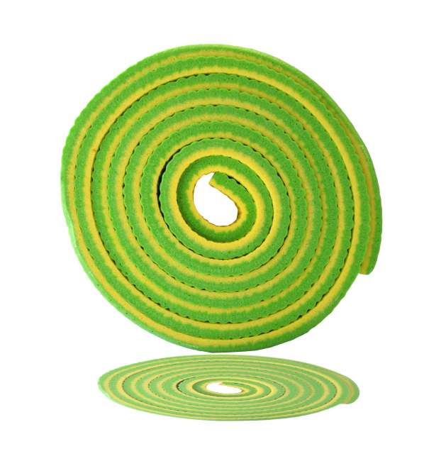 Коврик для фитнеса Original FitTools Banana Lime 6 мм