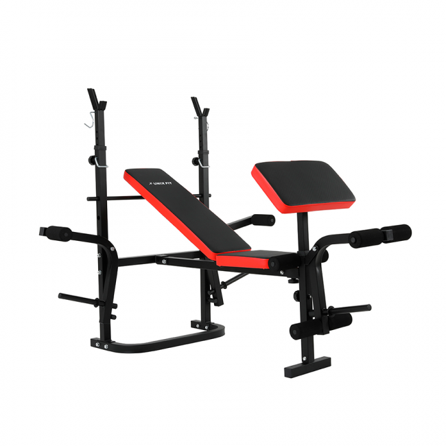 Скамья силовая со стойками UNIX Fit BENCH 120P складная Скамья силовая со стойками UNIX Fit BENCH 120P складная