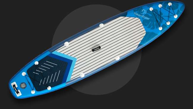 SUP-борд Hiken Water Blue Monstera 11.6 SUP-борд Hiken Water Blue Monstera 11.6