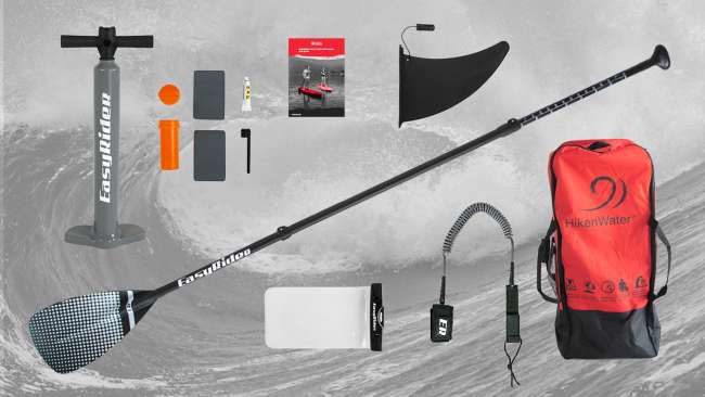 SUP-борд HIKEN WATER Aquamarine 11.6 SUP-борд HIKEN WATER Aquamarine 11.6