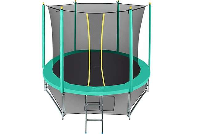 Батут Hasttings Classic Green 8 ft (2,44 м) с внутренней защитной сеткой Батут Hasttings Classic Green 8 ft (2,44 м) с внутренней защитной сеткой