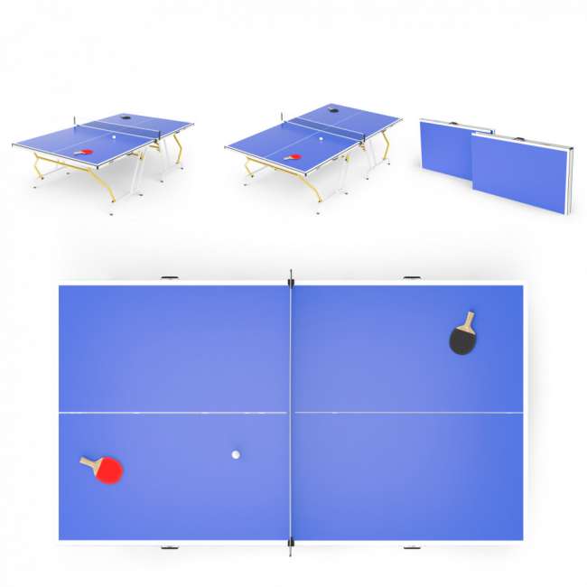 Теннисный стол UNIX Line Simple Indoor 12mm MDF (Blue) Теннисный стол UNIX Line Simple Indoor 12mm MDF (Blue)