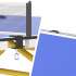 Теннисный стол UNIX Line Simple Indoor 12mm MDF (Blue) Теннисный стол UNIX Line Simple Indoor 12mm MDF (Blue)