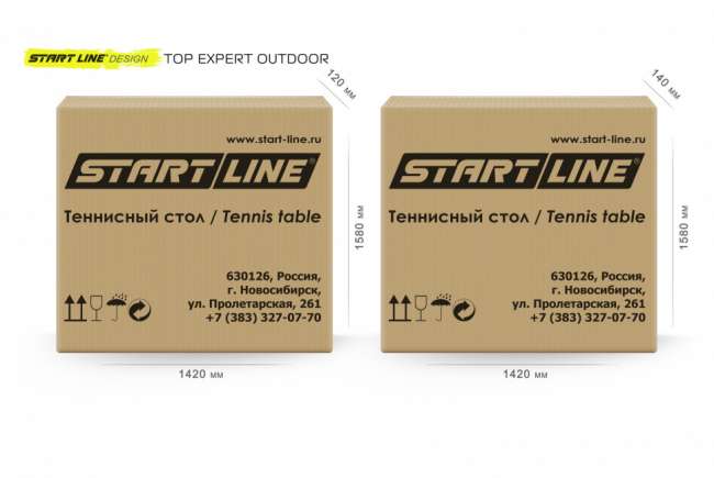 Всепогодный теннисный стол Start Line Top Expert DESIGN Outdoor 6 мм Всепогодный теннисный стол Start Line Top Expert DESIGN Outdoor 6 мм