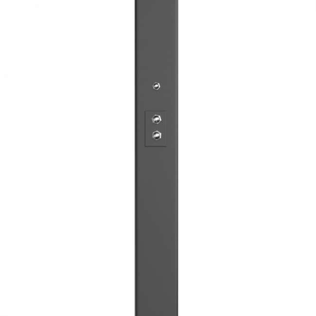 Баскетбольная стойка стационарная UNIX Line B-Stand-TG PRO 72"x42" R45 H230-305 см