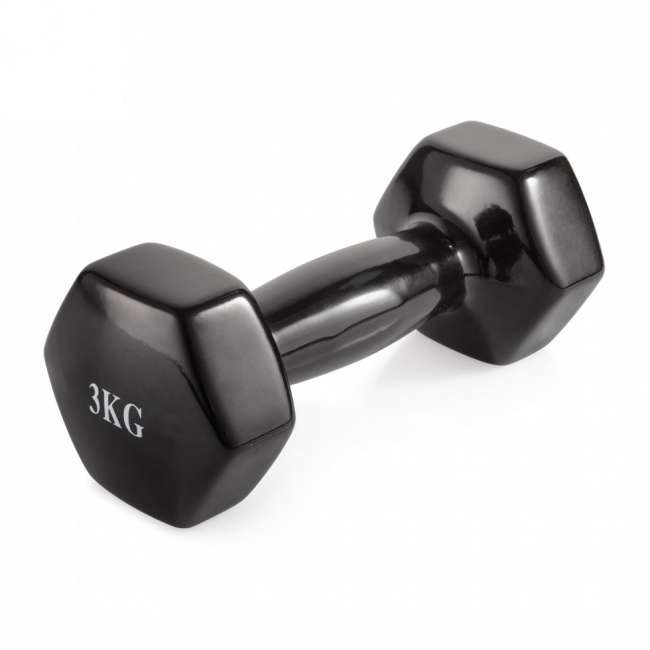 Гантель неразборная 3 кг винил VictoryFit VF-DV030 Гантель неразборная 3 кг винил VictoryFit VF-DV030